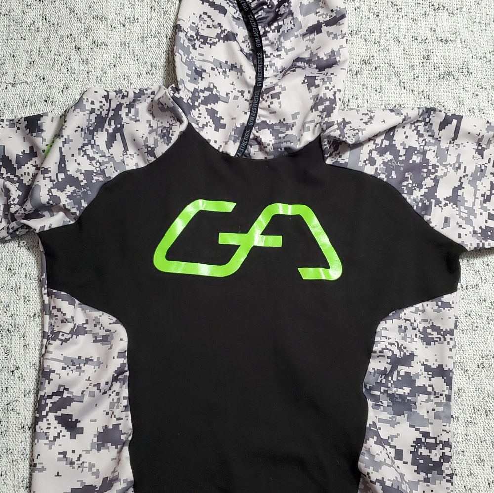 Gym Aesthetics workout hoodie Mens size M
